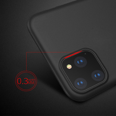 Ốp lưng nhám siêu mỏng 0.18mm cho iPhone 11 Pro Max hiệu X-Level Wings Case (bảo vệ viền, chống trầy cực tốt, chất liệu cao cấp, viền bảo vệ camera dày 0.3mm) - Hàng nhập khẩu