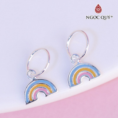 Charm treo hình cầu vồng nhỏ - Ngọc Quý Gemstones