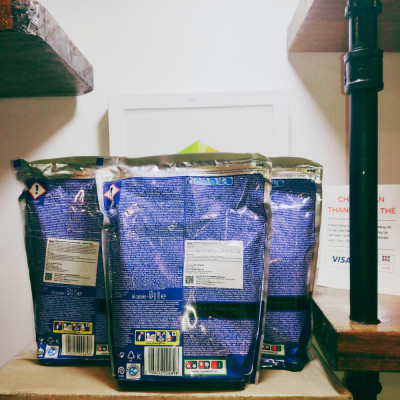 [HCM Hỏa Tốc] Túi 60 viên rửa chén Finish Quantum All in 1 (Loại viên lớn trong 1 viên công thức mới - sx 2023)