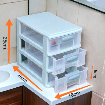 TỦ NHỰA MINI 3/4/5 TẦNG ĐA NĂNG KIỂU DÁNG & MÀU SẮC PHONG CÁCH BẮC ÂU