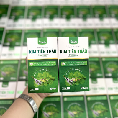 Kim Tiền Thảo Premium (Lọ 30 viên) – Giúp lợi tiểu, hỗ trợ tốt cho người bị sỏi tiết niệu, sỏi mật, sỏi thận [Chính hãng TITAFA]