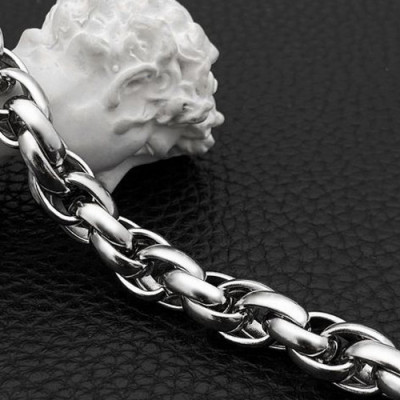 Lắc Tay Nam mắc xích Inox Hàn Quốc LT156 cao cấp