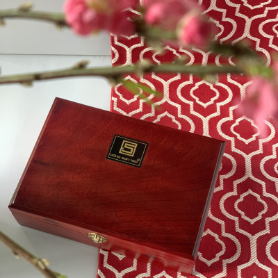 Hộp Quà Trà - 6 gói Olong Xanh (600gr) - Đông Sơn