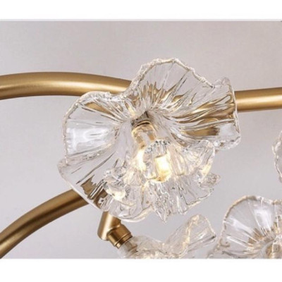 Đèn chùm, Đèn trần,đèn tô điểm phòng tiếp đón khách  tay đèn  D982/18 DT