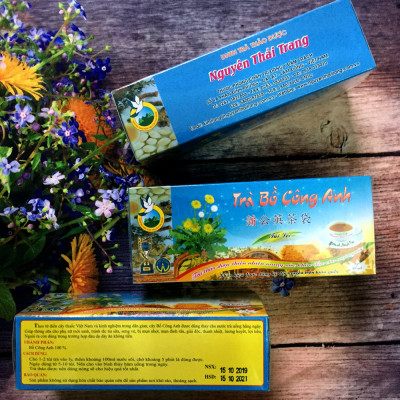 Combo 5 Hộp Trà Bồ Công Anh Giúp Tránh Tắc Tia Sữa Thanh Nhiệt (Hộp 50 Túi Lọc X 2g)- Nguyên Thái Trang – Thảo Dược Thiên Nhiên – Tốt Cho Sức Khỏe