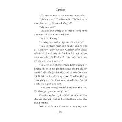 Coraline (Neil Gaiman) (TB 2023) - Bản Quyền