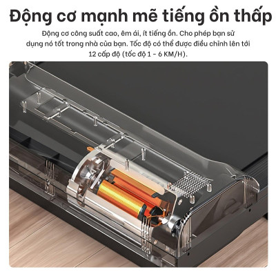 Máy chạy bộ đi bộ có điều khiển từ xa gia đình TM200B & TM310B thế hệ mới