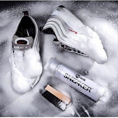 Chai Xịt Bọt Làm Sạch Giày Snoker 70634, Giúp Bạn Đánh Bay Vết Bẩn, Làm Sạch Giày Hiệu Quả Mà Không Cần Giặt Phức Tạp