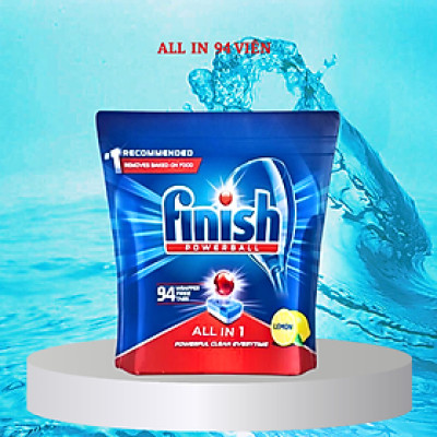 Viên rửa bát Finish All in 1 Max ECO 0% - 70 viên / túi