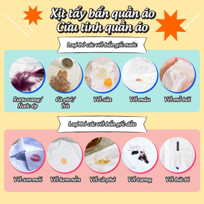 Chất tẩy vết bẩn quần áo Mao Bao 500g