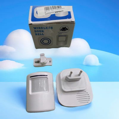 Chuônjg Cửja Bájo Khách Hồng Ngoại Không Dây 2IN1 - Cảm Biến Chống Trộjm Thông Minh Hiệu Quả , ĐÈN TRANG TRÍ