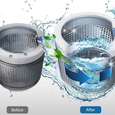 Combo 2 Bột Tẩy Vệ Sinh Lồng Máy Giặt Homes Queen (400g / Túi)