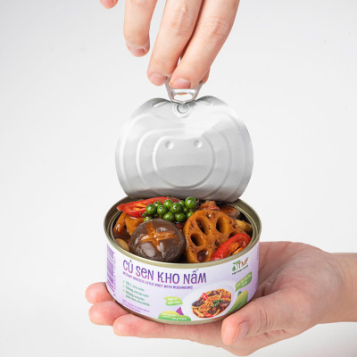 Củ sen kho nấm 140g Tâm Minh Foods