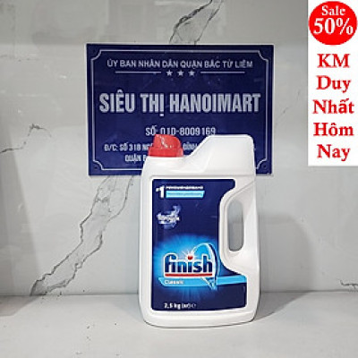 Bột rửa chén Finish 2.5 kg