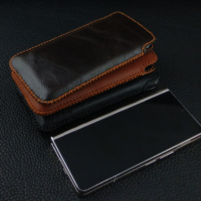 Bao Da Dây Rút cho Samsung Z Fold2 Z Fold3 Z Fold4 Da Bò Thật