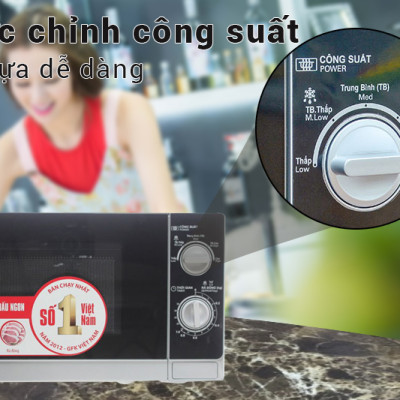 Lò Vi Sóng Sharp R-205VN(S) - 20L - Hàng chính hãng