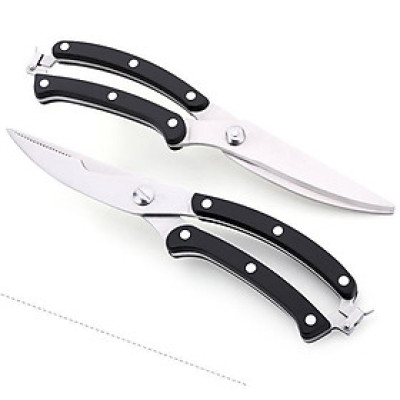 Kéo Cắt Gà Bằng Thép Sắc Bén Có Móc Gài Khóa Dài 25cm