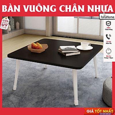 Bàn Vuông Sofa Ngồi Bệt Gấp Gọn Tiện Lợi, Dễ Dàng Di Chuyển, Làm Bàn Decor Phòng Ngủ Siêu Xinh