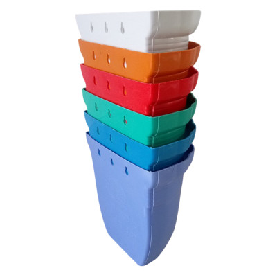 Combo 5 Chậu Ốp Tường Nhỏ Hải Đăng CH5-03 - Màu Ngẫu Nhiên