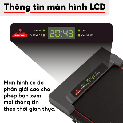 BG Máy Chạy Bộ Điện Gia Đình nhiều loại lựa chọn, Nhỏ Gọn, Gấp lại tiện lợi,  Màn Hình Điện Tử Có Điều Khiển ( hàng nhập khẩu)