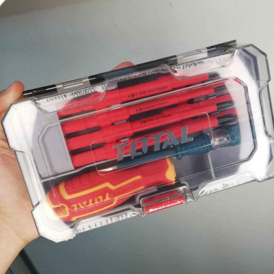 BỘ TUA VÍT ĐA NĂNG CÁCH ĐIỆN 1000V TOTAL THTIS5106 - HÀNG CHÍNH HÃNG