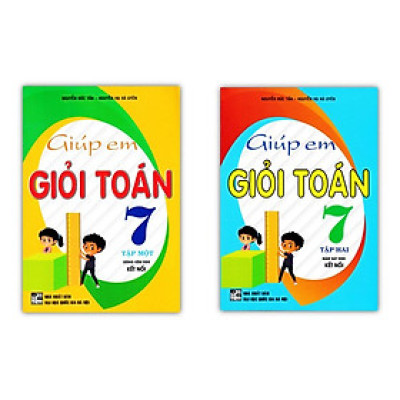 Sách - Combo Giúp Em Giỏi Toán 7 - Tập 1 + 2 (Bám Sát SGK Kết Nối)