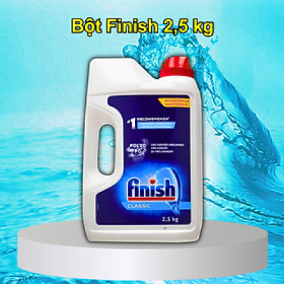 Bột rửa bát Finish hương chanh 2.5kg 