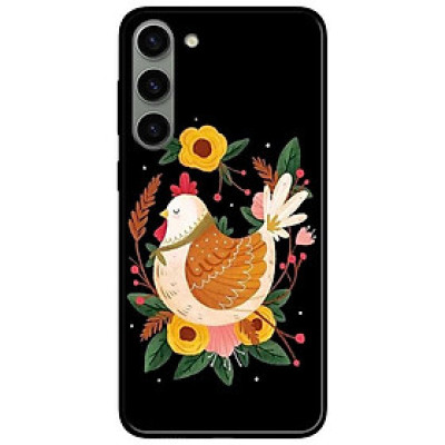 Ốp lưng dành cho Samsung S23 - S23 Plus - S23 Ultra - A34 5G - A54 5G mẫu Gà Đen