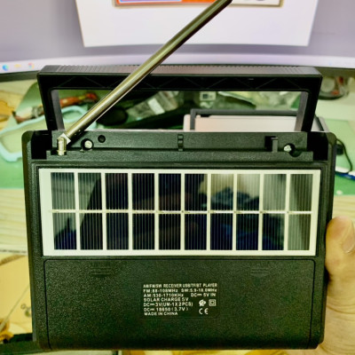 ĐÀI RADIO Pepe-310BTS Nhật bản  Năng Lượng Mặt Trời Mẫu Mới Nhất-Hàng Chính Hãng