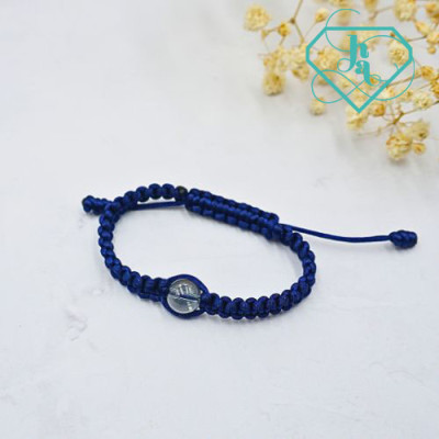 Vòng thắt dây thạch anh khói VTD-05