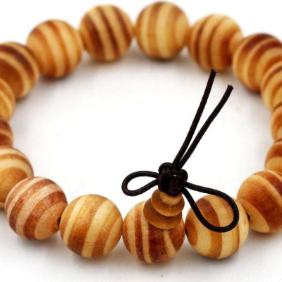 Vòng tay chuỗi hạt gỗ Huyết rồng 12 ly hồ lô 