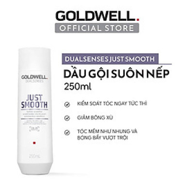 Dầu Gội Goldwell Just Smooth – Dưỡng Tóc Mềm Mượt, Giảm Xơ Rối, Kiểm Soát Bông Xù