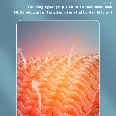 Gối Massage Hồng Ngoại, Máy Mát Xa Cổ Vai Gáy, Matxa Toàn Thân Nikio NK-135DC - Công Nghệ Xoa Bóp Chuyên Sâu, Sưởi Ấm Hồng Ngoại - Pin sạc