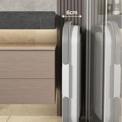 Xô Đựng Nước Gấp Gọn Đa Năng Có Bánh Xe Chậu Gấp Gọn Tiện Lợi Giặt Cây Lau Nhà Chùi Kính Dung Tích 12L