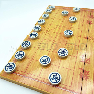 Bộ Cờ Tướng Loại Lớn 42X42Cm Kèm Bàn Cờ Kiêm Hộp Đựng