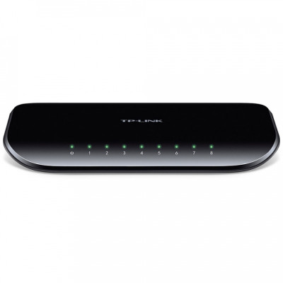  Switch ( Bộ chia mạng ) Gigabit 8 cổng Để bàn TP-Link TL-SG1008D - Hàng Chính Hãng