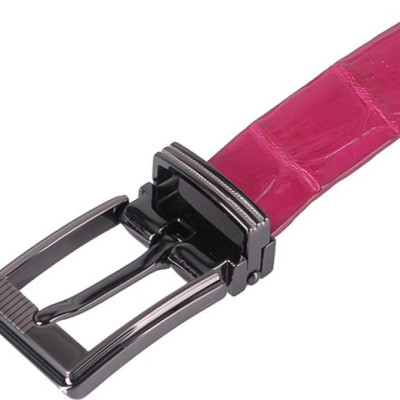 Thắt Lưng Nữ Da Cá Sấu Huy Hoàng HT5205 - Hồng