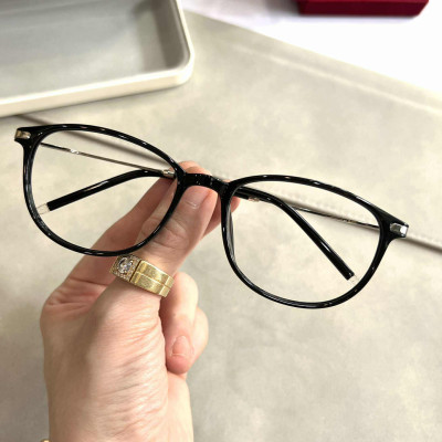 Kính Mắt bầu gọng kim loại tăm nhẹ cao cấp thời trang cho nam nữ