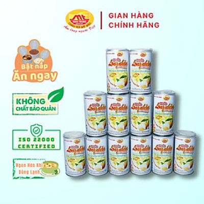 Cháo long nhãn Minh Trung 365g - Cháo Long Nhãn 12 (combo 12 lon)