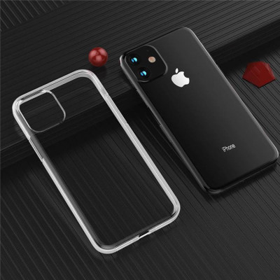 Bộ 2 ốp lưng dẻo silicon cho iPhone 11 (6.1 inch) hiệu Ultra Thin (siêu mỏng 0.6mm, chống trầy, chống bụi) - Hàng nhập khẩu