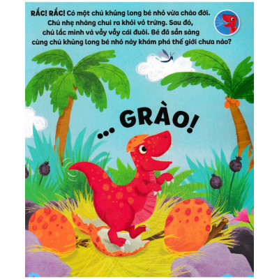 Những chú khủng long vui vẻ - Âm Thanh Vui Nhộn - Sách Âm Thanh Tân  Việt