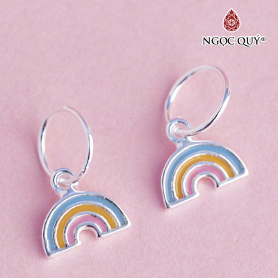 Charm treo hình cầu vồng nhỏ - Ngọc Quý Gemstones
