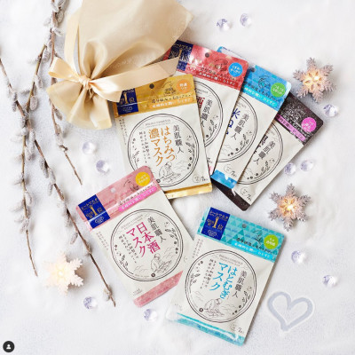 Mặt Nạ Giấy Phục Hồi Dưỡng Sáng Da Kosé Bihada Syokunin Clear Turn Brightening Mask B (7 Miếng)