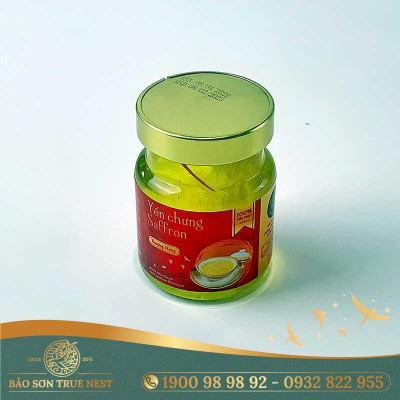 Yến Chưng Saffron (Hũ 70ml) - BẢO SƠN TRUE NEST