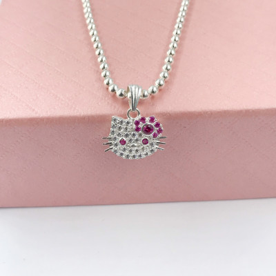 Dây Chuyền  Vòng Cổ Bạc Ta Nguyên Chất S99  Bi Trơn Bền Đẹp Không Xi Mạ Bạc Hiểu Minh DTE060