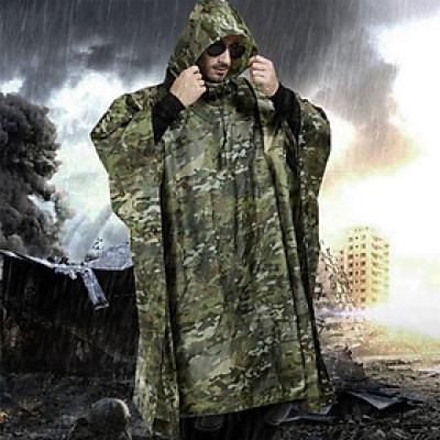 Áo mưa cánh dơi người lớn , Áo mưa xẻ tà   vải dù  chống thấm  cao cấp , màu rằn ri  sang trọng  , áo mưa  có túi đựng nhỏ gọn dễ mang theo 