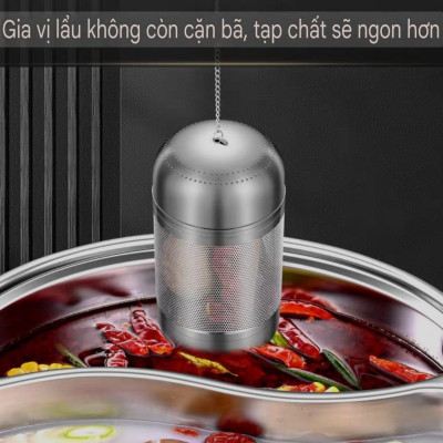 ( MẪU MỚI 2025 ) Quả Lọc Trà Inox SUS 316L Quả Lọc Trà Gia Vị Thảo Quả Lỗ Lọc Siêu Mịn Kháng Khuẩn Công Nghệ CNC Cao Cấp 