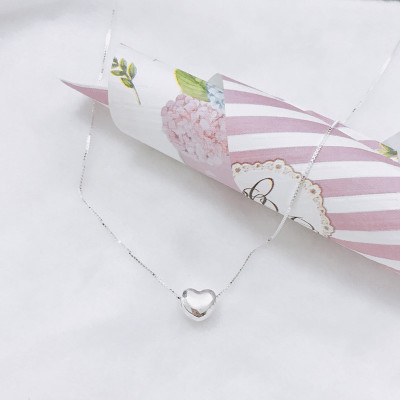 Dây chuyền bạc mặt trái tim - Ngọc Quý Gemstones