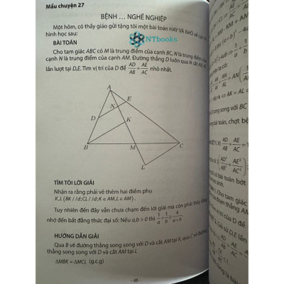 Sách Tản mạn học toán và dạy toán (Bí quyết dành cho giáo viên giỏi Toán) - Nguyễn Đức Tấn