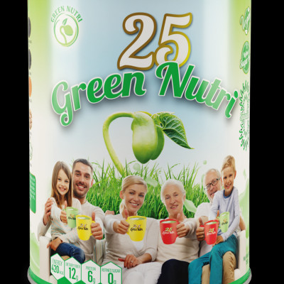 Combo 1 Thùng (6 lon) Sữa Hạt Ngũ Cốc 25 Green Nutri